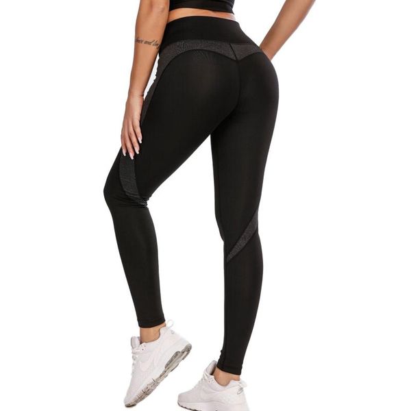 women's leggings women fashion nine-point yoga pants patchwork printed seamless high waist breathable gym fitness push up, Black
women's leggings women fashion nine-point yoga pants patchwork printed seamless high waist breathable gym fitness push up, Black