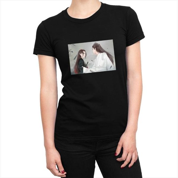 women's t-shirt the untamed wuxian lanzhan women vintage lan wangji cotton t shirts fashion tees o neck female clothing plus size, White
women's t-shirt the untamed wuxian lanzhan women vintage lan wangji cotton t shirts fashion tees o neck female clothing plus size, White