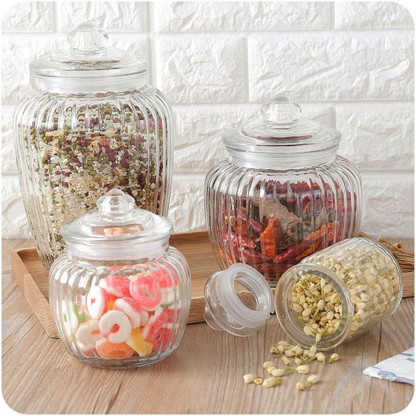 storage bottles & jars creative glass dried fruit bottle multi-function household powder tea food grains
storage bottles & jars creative glass dried fruit bottle multi-function household powder tea food grains