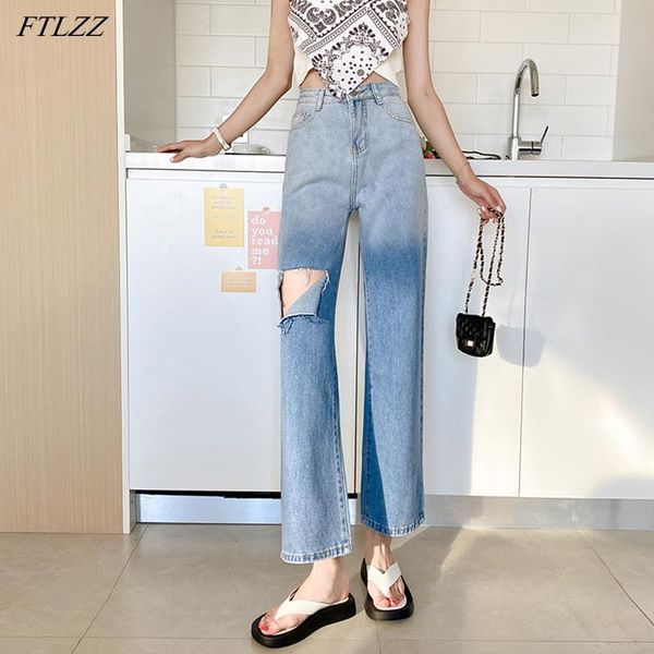 women's jeans ftlzz spring summer streetwear high waist straight loose hole washed retro blue ladies vintage long denim pants
women's jeans ftlzz spring summer streetwear high waist straight loose hole washed retro blue ladies vintage long denim pants