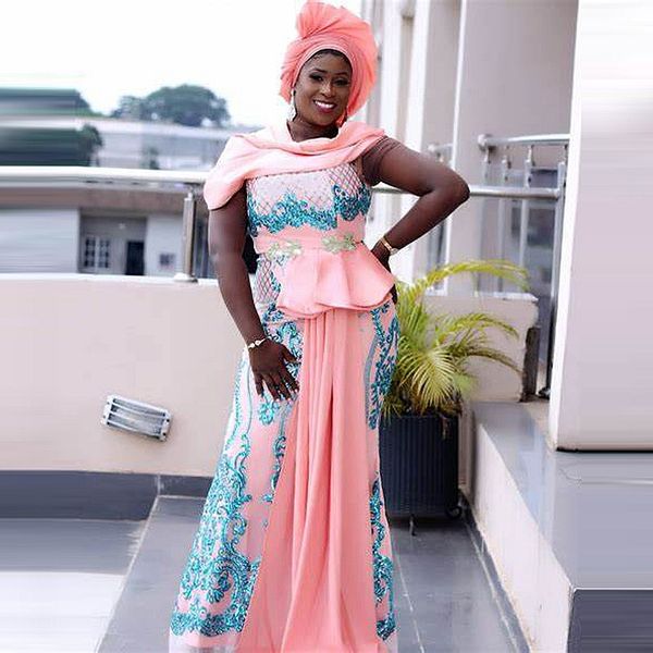 aso ebi plus size prom dresses with sequined lace appliques mermaid evening gowns, Black
aso ebi plus size prom dresses with sequined lace appliques mermaid evening gowns, Black