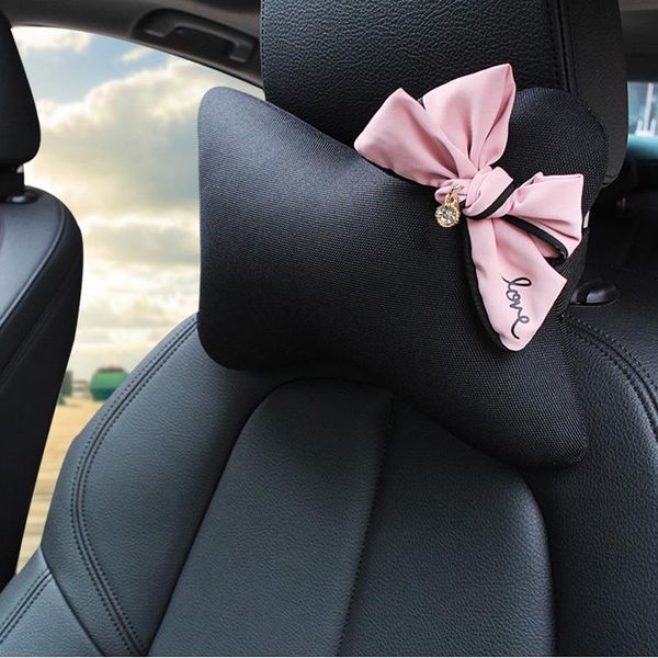 seat cushions cute bowknot universal car headrest neck pillow breathe ice silk auto waist support accessories interior for women
seat cushions cute bowknot universal car headrest neck pillow breathe ice silk auto waist support accessories interior for women