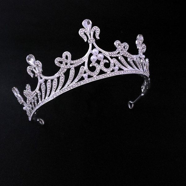 hair clips & barrettes luxury silver color tiara crown handmade alloy rhinestone pearl headband women wedding headdress bride jewelry access, Golden;silver
hair clips & barrettes luxury silver color tiara crown handmade alloy rhinestone pearl headband women wedding headdress bride jewelry access, Golden;silver