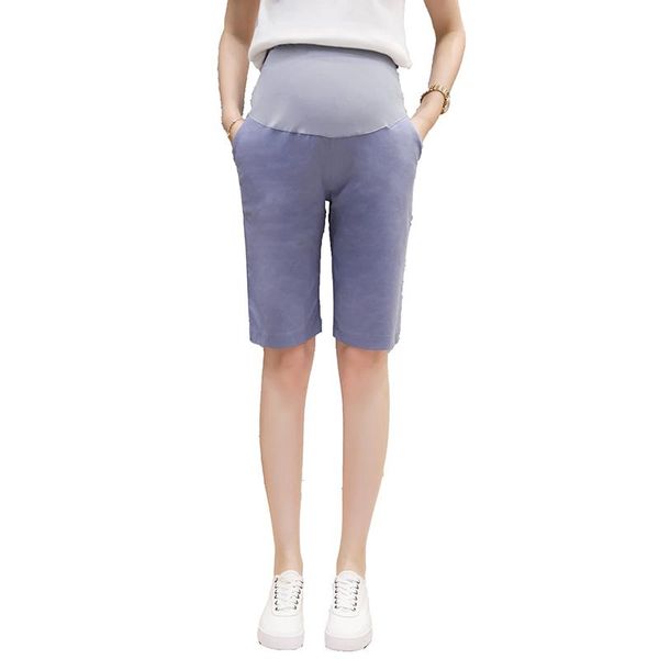 4730# maternity pants summer plain color half length support abdomen elastic waist belly support pants maternity trousers, White
4730# maternity pants summer plain color half length support abdomen elastic waist belly support pants maternity trousers, White
