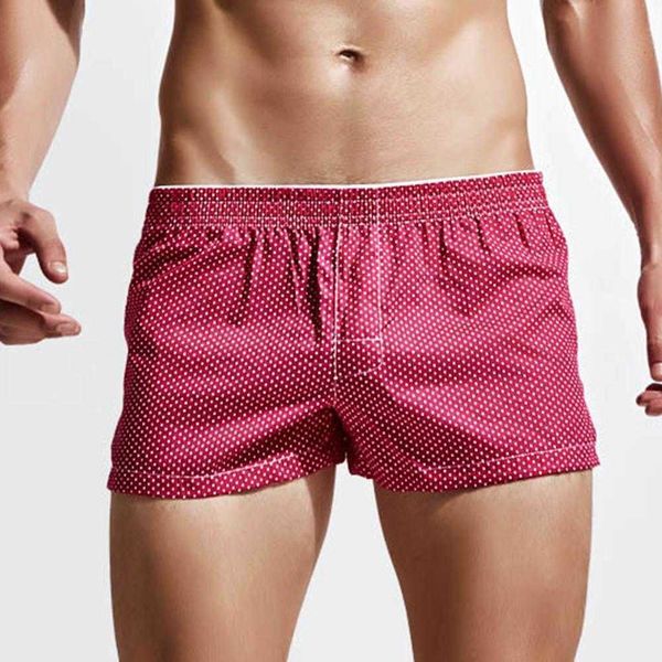 underpants men solid color polka dot print elastic waistband cotton boxers panties sleepwear, Black;white
underpants men solid color polka dot print elastic waistband cotton boxers panties sleepwear, Black;white