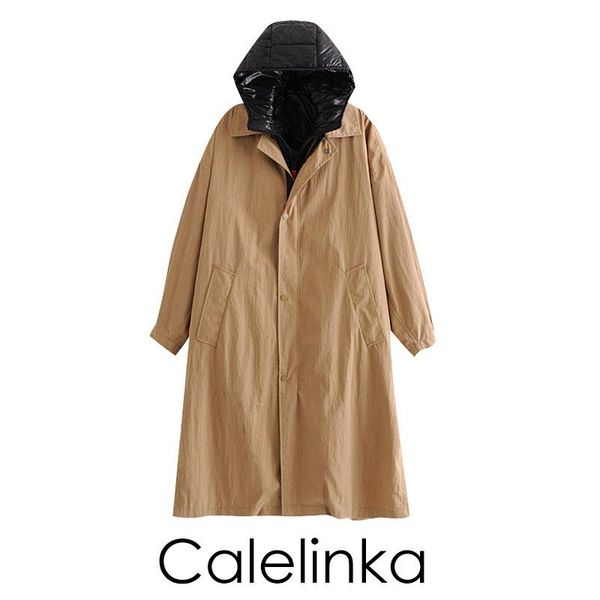 women's trench coats calelinka women 2021 fashion two pieces sets loose coat with padded waistcoat thick winter female outerwear chic o, Tan;black
women's trench coats calelinka women 2021 fashion two pieces sets loose coat with padded waistcoat thick winter female outerwear chic o, Tan;black
