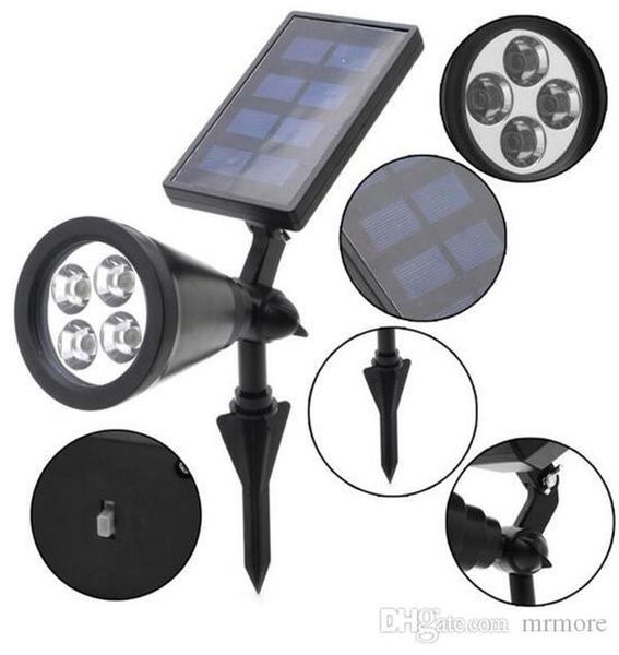 2018 solar spotlight new 4 led solar power lights garden lawn lamp landscape waterproof outdoor courtyard induction lamp
2018 solar spotlight new 4 led solar power lights garden lawn lamp landscape waterproof outdoor courtyard induction lamp