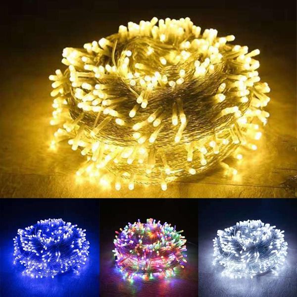 party decoration 10m 20m 30m 50m 100m christmas decor lights led string fairy light 8 modes garlands for wedding holiday
party decoration 10m 20m 30m 50m 100m christmas decor lights led string fairy light 8 modes garlands for wedding holiday