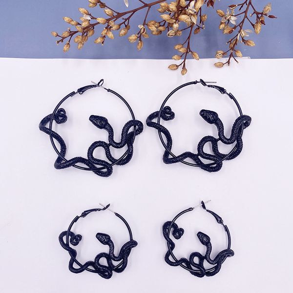 selling snake earrings net red exaggerated dragon female creative temperament ring, Golden
selling snake earrings net red exaggerated dragon female creative temperament ring, Golden