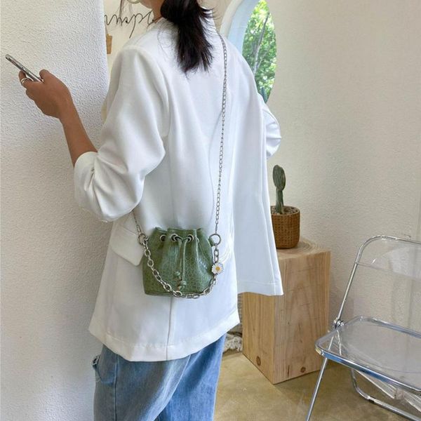 waist bags women pu crocodile bucket shoulder bag daisy pendant chain phone holders messenger
waist bags women pu crocodile bucket shoulder bag daisy pendant chain phone holders messenger