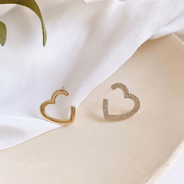 dangle & chandelier notch love earrings asymmetry exquisite retro metal fashion simple tiny ear studs 2021 trend elegant women's jewelr, Silver
dangle & chandelier notch love earrings asymmetry exquisite retro metal fashion simple tiny ear studs 2021 trend elegant women's jewelr, Silver