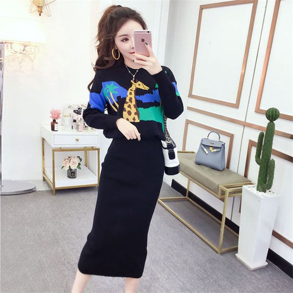 2021 new autumn winter cartoons sweater suits fashion pullovers + elastic waist knitted skirt 2 piece set women outfit y660 er5d, Black;gray
2021 new autumn winter cartoons sweater suits fashion pullovers + elastic waist knitted skirt 2 piece set women outfit y660 er5d, Black;gray