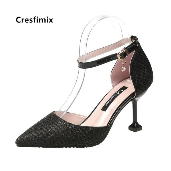 dress shoes cresfimix zapatos de mujer women cute pointed toe buckle strap wedding stiletto ladies silver heel c5796, Black
dress shoes cresfimix zapatos de mujer women cute pointed toe buckle strap wedding stiletto ladies silver heel c5796, Black