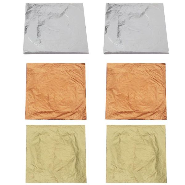 100pcs imitation gold and silver copper foil paper leaf metal foil stamping craft decoration diy art craft paper
100pcs imitation gold and silver copper foil paper leaf metal foil stamping craft decoration diy art craft paper