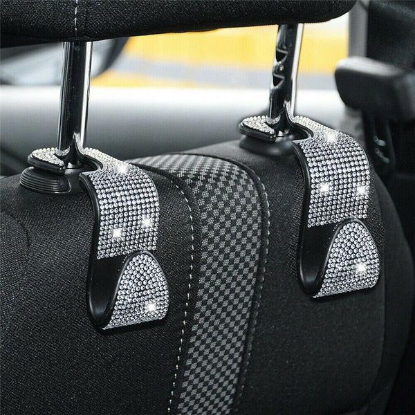 hook hanger 2 pcs multifunction crystal car seat back hooks storage bag accessories
hook hanger 2 pcs multifunction crystal car seat back hooks storage bag accessories