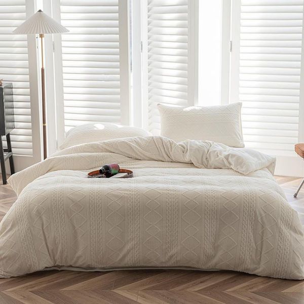 bedding sets sweater knitted and fleece reversible duvet cover set ultra soft warm king size with bed sheet 2 pillowcases
bedding sets sweater knitted and fleece reversible duvet cover set ultra soft warm king size with bed sheet 2 pillowcases