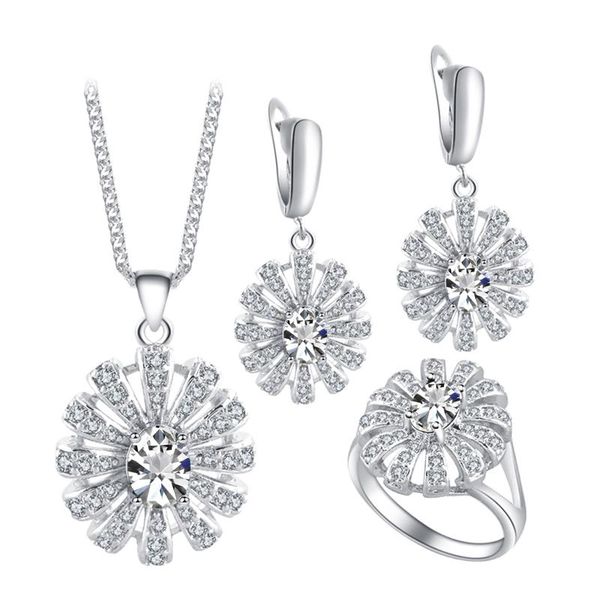earrings & necklace rolilason graceful round white zircon silver plated stamped sets earring pendant rings for lover fashion jewelry js671
earrings & necklace rolilason graceful round white zircon silver plated stamped sets earring pendant rings for lover fashion jewelry js671