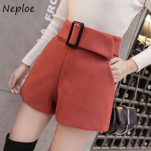 neploe autumn all-match women shorts 2021 new high waist loose wide leg short fashion chic sashes solid color boots short 210309, White;black
neploe autumn all-match women shorts 2021 new high waist loose wide leg short fashion chic sashes solid color boots short 210309, White;black