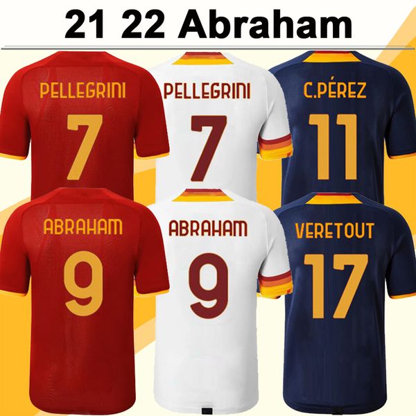 21 22 el shaarawy abraham zaniolo mens soccer jerseys mancini pellegrini veretout home away 4th football shirts uniforms, Black;yellow
21 22 el shaarawy abraham zaniolo mens soccer jerseys mancini pellegrini veretout home away 4th football shirts uniforms, Black;yellow
