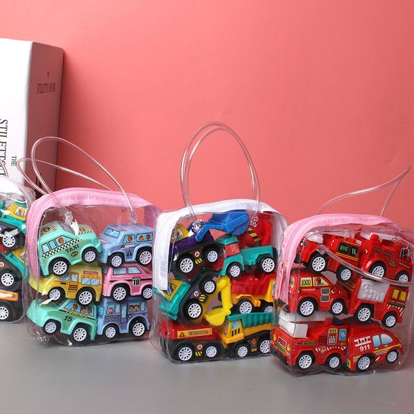 6pcs Car Model Toy Pull Back Car Toys Mobile Vehicle Fire Truck Taxi Model Kid Mini Cars Boy Toys Gift Diecasts Toy for Toddler
6pcs Car Model Toy Pull Back Car Toys Mobile Vehicle Fire Truck Taxi Model Kid Mini Cars Boy Toys Gift Diecasts Toy for Toddler