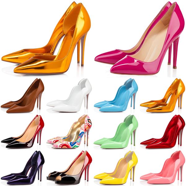 red bottoms heels women luxury designer dress shoes high glitter rivets triple black nude pink white patent leather suede fashion party shoe
red bottoms heels women luxury designer dress shoes high glitter rivets triple black nude pink white patent leather suede fashion party shoe