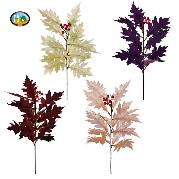 artificial plant red leaves christmas leaf single bottle flower arrangement wedding home decoration
artificial plant red leaves christmas leaf single bottle flower arrangement wedding home decoration