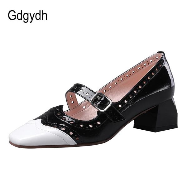 dress shoes gdgydh sqaure toe vintage oxford for women patent leather mary jane pumps woman mid heel 2021 spring summer good quality, Black
dress shoes gdgydh sqaure toe vintage oxford for women patent leather mary jane pumps woman mid heel 2021 spring summer good quality, Black