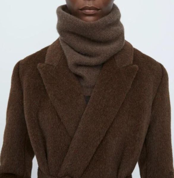 scarves woman cashmere collar hazel melange brown black warm scarf 2021, Blue;gray
scarves woman cashmere collar hazel melange brown black warm scarf 2021, Blue;gray