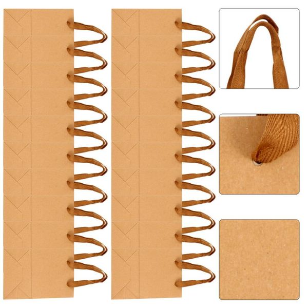 gift wrap 20pcs simple kraft bags practical paper handbags shopping packaging pouches
gift wrap 20pcs simple kraft bags practical paper handbags shopping packaging pouches