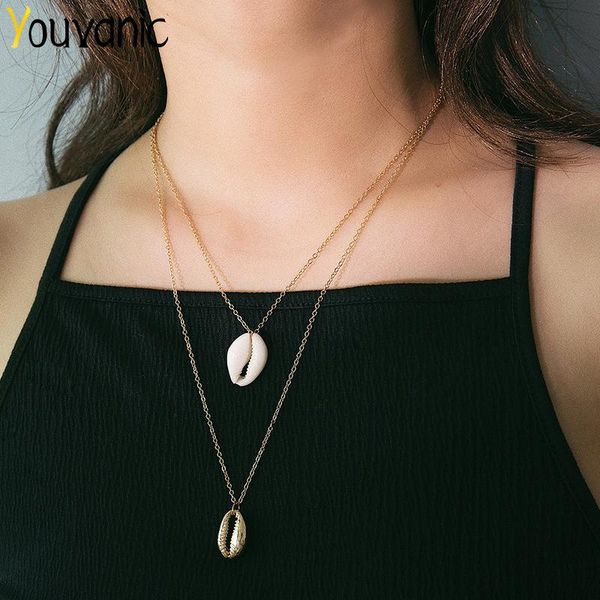 pendant necklaces youvanic bohemian layered cowrie shell pedant necklace for women seashell long chains collier collar fashion beach jewelry, Silver
pendant necklaces youvanic bohemian layered cowrie shell pedant necklace for women seashell long chains collier collar fashion beach jewelry, Silver