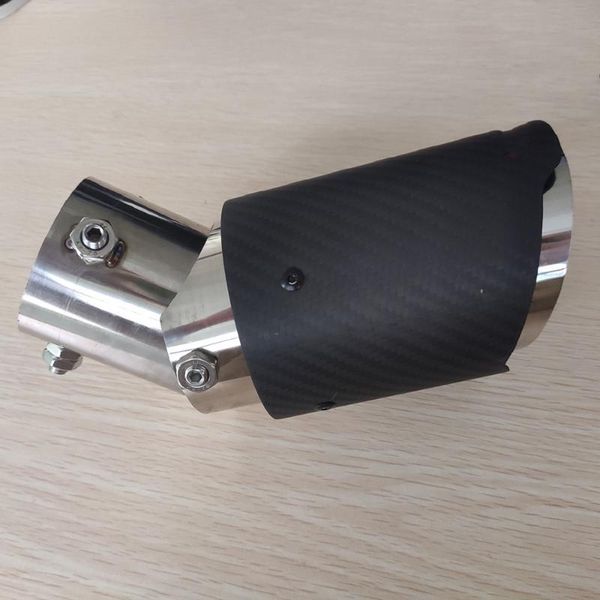 1 piece for akrapovic exhaust pipe car universal matte black carbon fiber stainless steel adjustable muffler tip
1 piece for akrapovic exhaust pipe car universal matte black carbon fiber stainless steel adjustable muffler tip