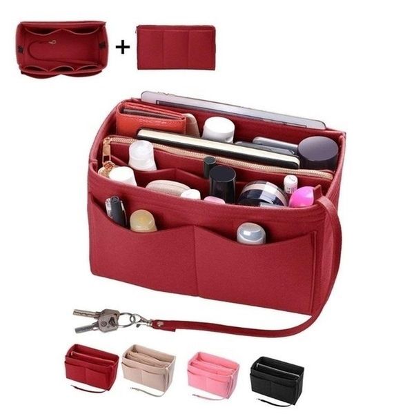 storage bags felt make-up bag solid color simple gift women's hand-held cosmetics large capacity washable
storage bags felt make-up bag solid color simple gift women's hand-held cosmetics large capacity washable