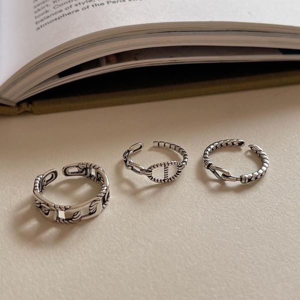cluster rings 925 sterling silver minimalist design gift for women's gothic engagement adjustable 2021 trend aesthetic fine jewelry, Golden;silver
cluster rings 925 sterling silver minimalist design gift for women's gothic engagement adjustable 2021 trend aesthetic fine jewelry, Golden;silver