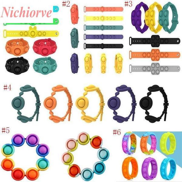 fidget bracelet relieve autism wristband reliver stress toys rainbow push bubble anti-stress toy children sensory dhl 2021
fidget bracelet relieve autism wristband reliver stress toys rainbow push bubble anti-stress toy children sensory dhl 2021