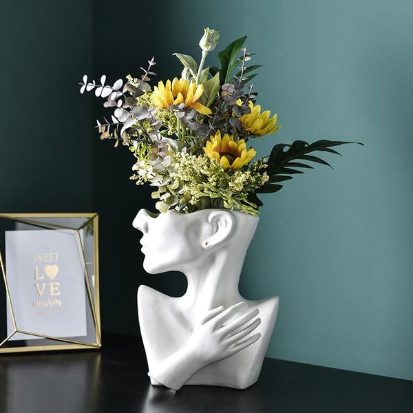 vases nordic creative carving bust portrait ceramic vase home decoration ornaments living room art flower arrangement
vases nordic creative carving bust portrait ceramic vase home decoration ornaments living room art flower arrangement