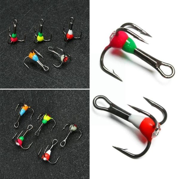 fishing hooks colorful high carbon steel baits three-jaw hook ice winter camping lures outdoor tackle w7e7
fishing hooks colorful high carbon steel baits three-jaw hook ice winter camping lures outdoor tackle w7e7