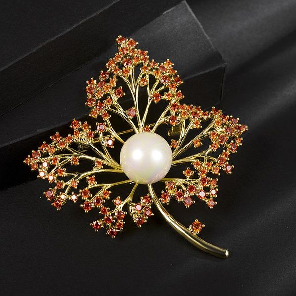 pins, brooches european and american year corsage queen lotus ms. cubic zirconia jewelry luxury high-end leaf pearl brooch crystal bro, Gray
pins, brooches european and american year corsage queen lotus ms. cubic zirconia jewelry luxury high-end leaf pearl brooch crystal bro, Gray