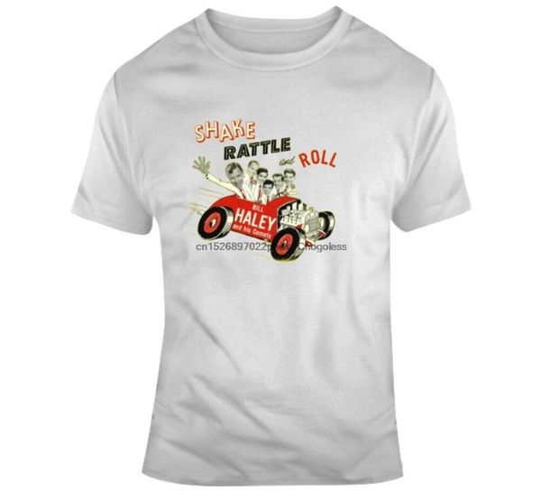 men's t-shirts bill haley & the comets t shirt, White;black
men's t-shirts bill haley & the comets t shirt, White;black
