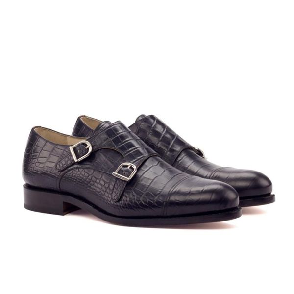 dress shoes double monk strap style black men office fashion designer handmade genuine leather for man
dress shoes double monk strap style black men office fashion designer handmade genuine leather for man