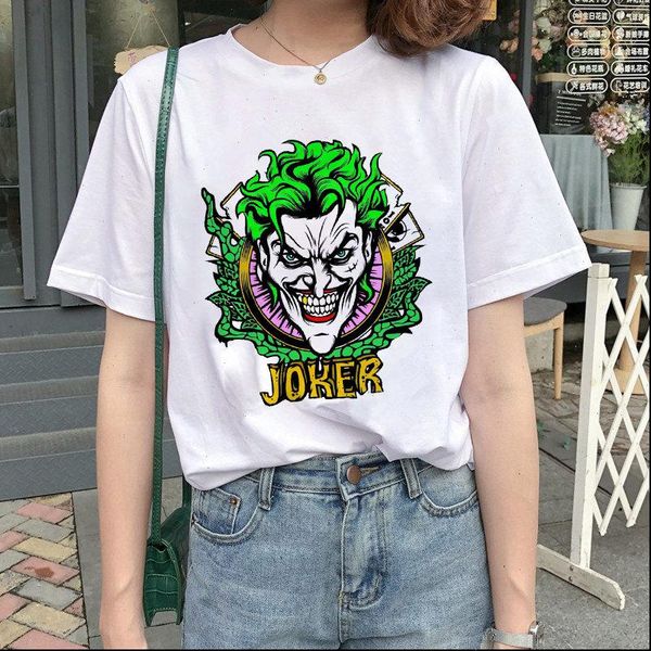 joker joaquin phoenix funny cartoon t shirts women horror halloween t shirts hip hop tshirts streetwear tees female, White
joker joaquin phoenix funny cartoon t shirts women horror halloween t shirts hip hop tshirts streetwear tees female, White