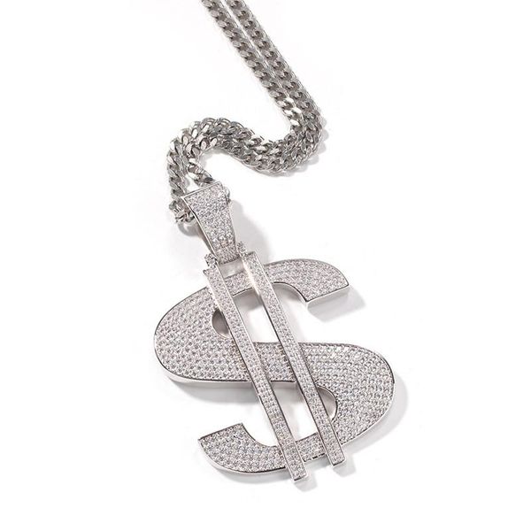 pendant necklaces arrived large size us dollar sign micro paved cubic zircon gold silver plated mens hip hop jewelry gift
pendant necklaces arrived large size us dollar sign micro paved cubic zircon gold silver plated mens hip hop jewelry gift