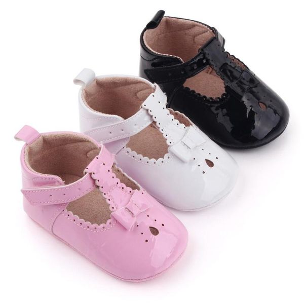 first walkers born infant baby girls bow shoes princess pu leather non-slip hollow soft crib
first walkers born infant baby girls bow shoes princess pu leather non-slip hollow soft crib