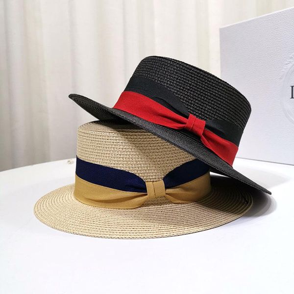 stingy brim hats bow men's panama hat straw women's summer 2021 beach caps diploma elegant luxury woman cap female, Blue;gray
stingy brim hats bow men's panama hat straw women's summer 2021 beach caps diploma elegant luxury woman cap female, Blue;gray