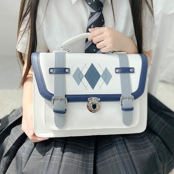 shoulder bags ladies print retro uniform bag college student female japanese all-match single pu
shoulder bags ladies print retro uniform bag college student female japanese all-match single pu