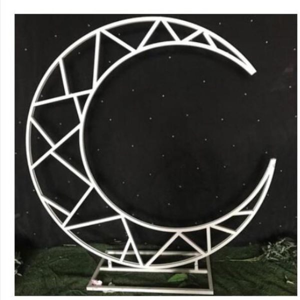 party decoration wedding props iron moon boat background window teeth shelf can be customized
party decoration wedding props iron moon boat background window teeth shelf can be customized