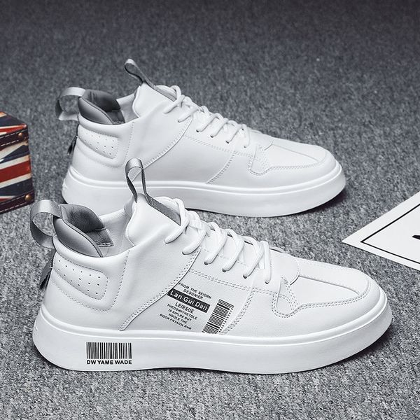 Hot Sale Mens Skateboarding Shoes breathable Shoes High-top Comfortable Casual Sports Outdoor Sneakers White Chaussure Homme
Hot Sale Mens Skateboarding Shoes breathable Shoes High-top Comfortable Casual Sports Outdoor Sneakers White Chaussure Homme