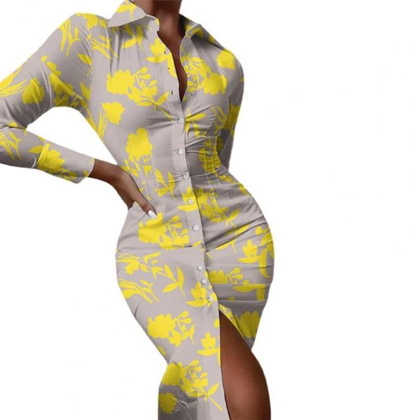 casual dresses women shirt dress stripe print single-breasted elegant slim waist tied lapel yellow leaf, Black;gray
casual dresses women shirt dress stripe print single-breasted elegant slim waist tied lapel yellow leaf, Black;gray