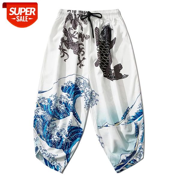 Hip Hop Japanese Thin Japan Style Trousers Dragon Fish Printed Baggy Calf-length Pants Harajuku Joggers Men Trousers Streetwear #4M61, Black
Hip Hop Japanese Thin Japan Style Trousers Dragon Fish Printed Baggy Calf-length Pants Harajuku Joggers Men Trousers Streetwear #4M61, Black