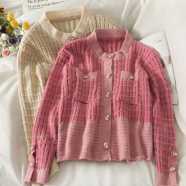 women's knits & tees cardigan women solid color oversize knitted o-neck sweater winter autumn long sleeve single breasted sweaters fema, White
women's knits & tees cardigan women solid color oversize knitted o-neck sweater winter autumn long sleeve single breasted sweaters fema, White