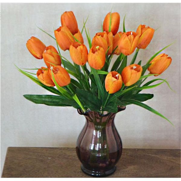 decorative flowers & wreaths one bouquet 6-head artificial flower tulips wedding party simulation floral decor home office decoration fake
decorative flowers & wreaths one bouquet 6-head artificial flower tulips wedding party simulation floral decor home office decoration fake